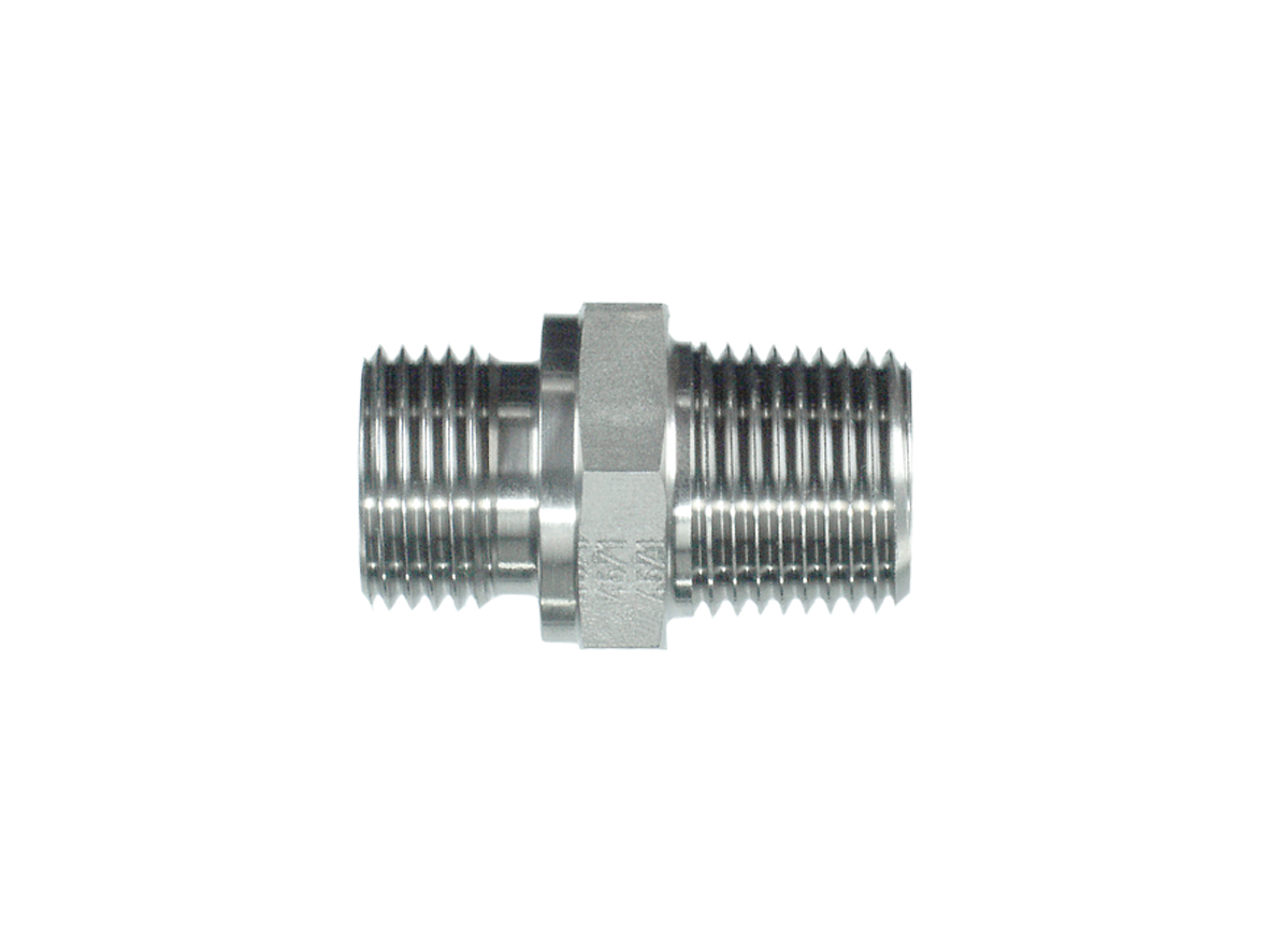 3874-02 3874 BSPP 60° - NPT