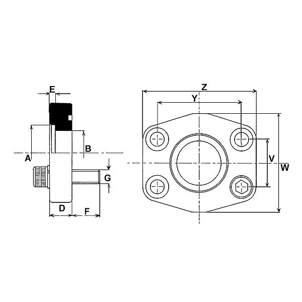 1093-11-060-G060 1093-11 Flat weld-in flange