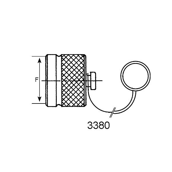 9380-2A 9380 - ALU Dustcap