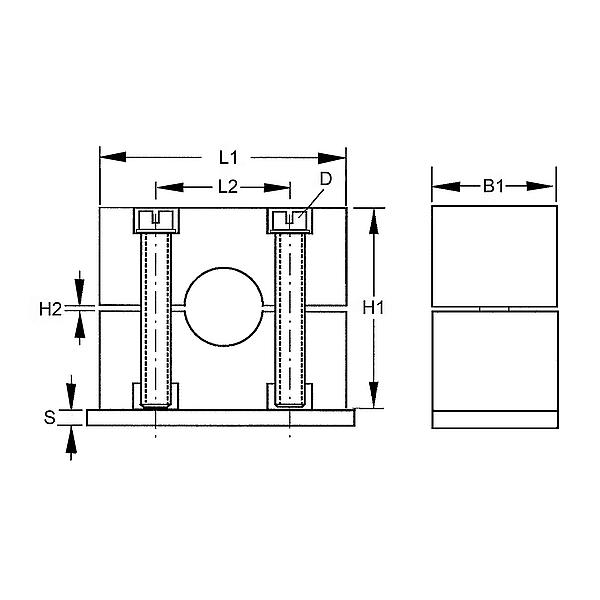 3900-04-23 3900 NORMAFIX série standard