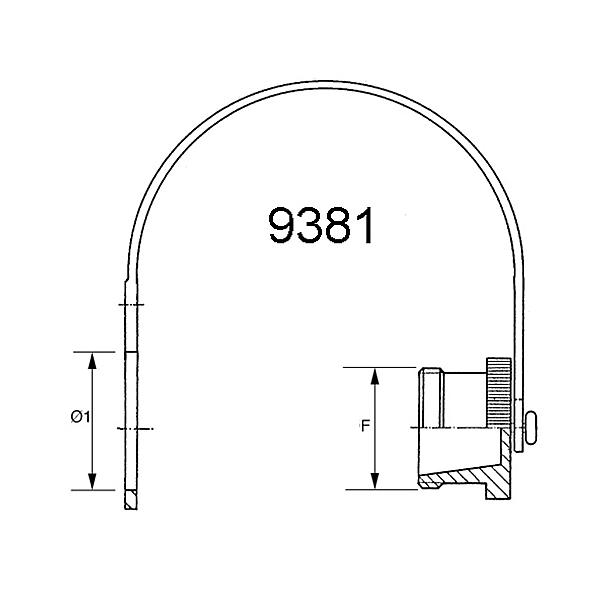 9381-1 9381 - PE Stofkap