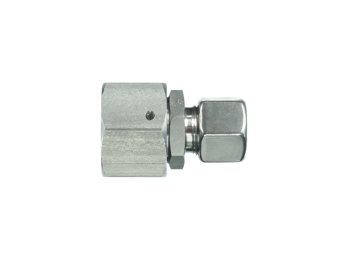 3022-0-08-06L 3022-0 Pre-assembl. reducing adaptor (STAINLESS STEEL)