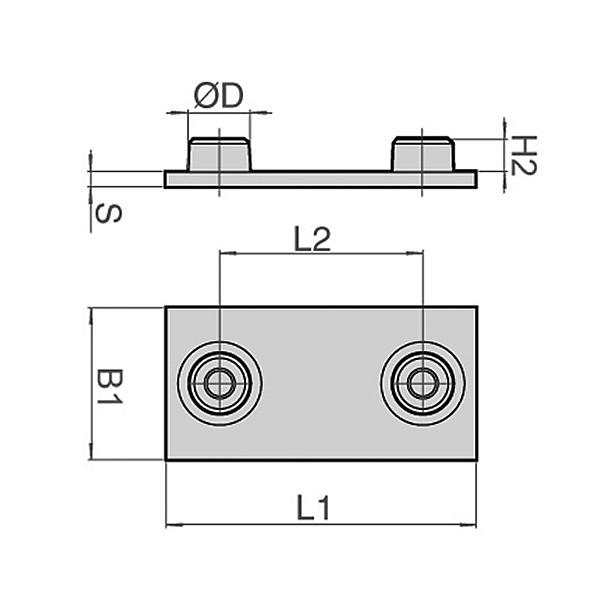 3920-02 3920 Standard weldplate