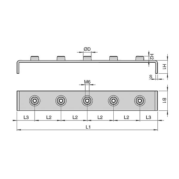 3923-12 3923 Opbouw lasplaat